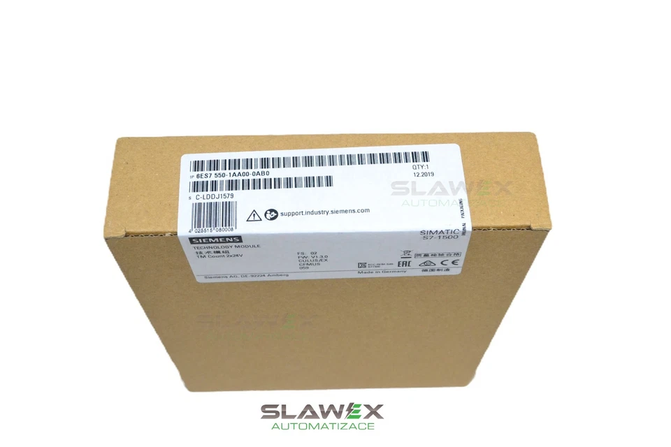 Siemens 6ES7 550-1AA00-0AB0 Simatic PLC TM Count 2x24V S7-1500 - Image 1 of 1