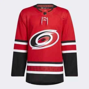 Multi Gr. Carolina Hurricanes Adidas Home NHL Trikot Primegreen rot unbedruckt CA7074 - Bild 1 von 6