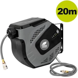 YERD Druckluft Schlauchtrommel 20m Automatik Schlauchaufroller 5/16" 10,34bar - Bild 1 von 23