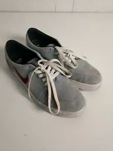 Nike SB Lowtop Shoes Size 13 US/ 12 UK White/Gray/Plumb 555380-063 - Picture 1 of 5