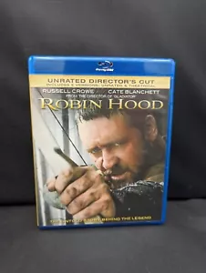 Robin Hood (Blu-ray, 2010) Russell Crowe Cate Blanchett - Foto 1 di 1