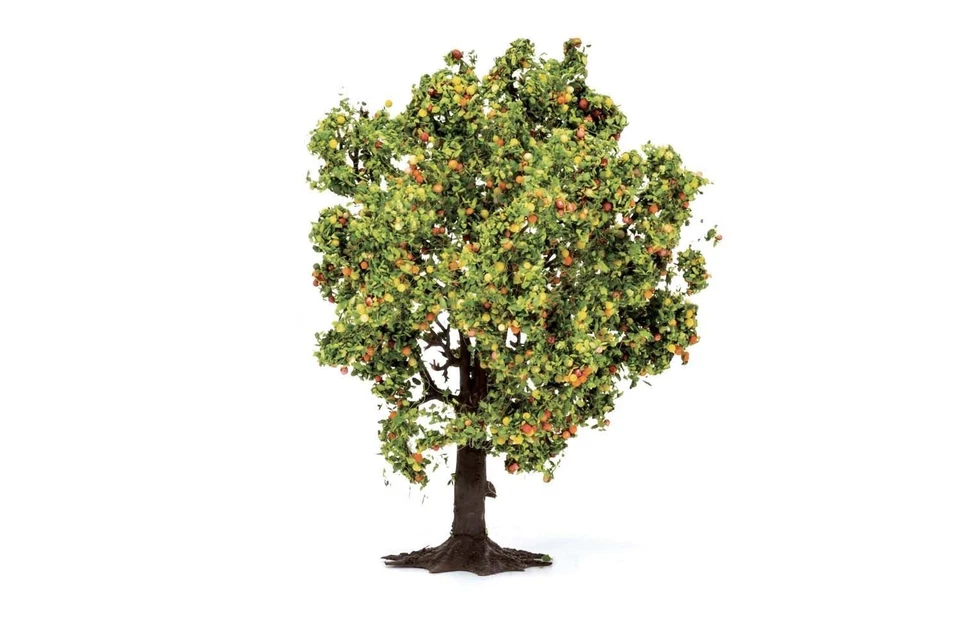 Hornby Skale Scenics Apple Tree with Fruit 7.5cm OO Gauge - R7213 - Image 1 of 1