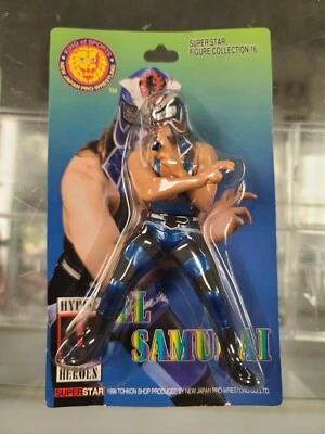 Hyper Heroes 5'' EL SAMURAI Osamu Superstar Japan Pro Wrestling Vintage OPENED! - Image 1 of 4