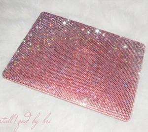 Bling 12" MacBook Case AUSTRIAN CRYSTALS Laptop Mac Custom Bedazzled Apple - Picture 1 of 14