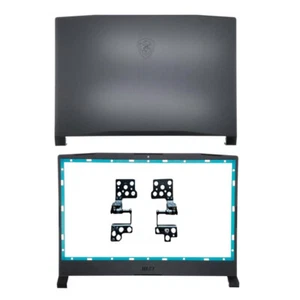 Cubierta Trasera LCD MSI GF66 11UE 11UG MS-1581 1582 + Bisel Frontal + Bisagras - Imagen 1 de 7