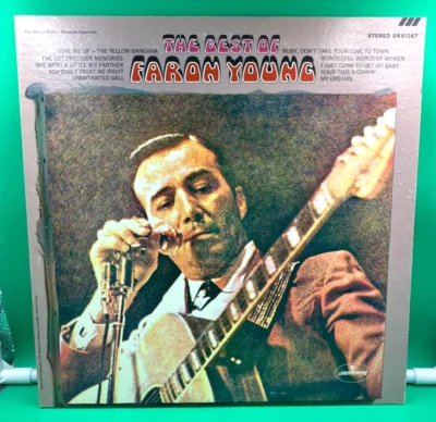 Faron Young Best of by Mercury Records 33 RPM VINYL LP Record SR61267 - Image 1 of 4