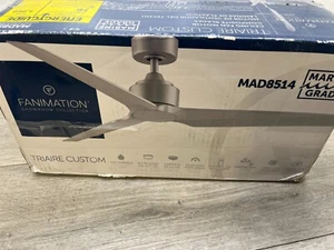 Fanimation Wet Location LED Ceiling Fan Light Kit LK8514GRW Matte Greige - Picture 1 of 4