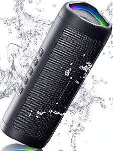 Altoparlante Bluetooth con Suono HD, Wireless Portatile, IPX5 Impermeabile, fino a 20H P - Foto 1 di 12