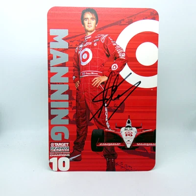 IndyCar Darren Manning Autographed Signed Racing Promo Photo - Image 1 of 2
