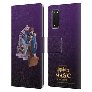 HARRY POTTER: MAGIC AWAKENED CHARACTERS LEATHER BOOK CASE FOR SAMSUNG PHONES 2 - Picture 1 of 17