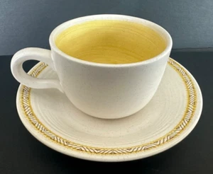 Franciscanware Hacienda Gold Cup and Saucer Seven Available - Picture 1 of 6