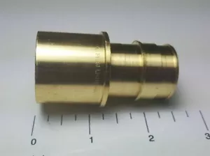25 Pc XFITTING 1 Pex A X 1 Female Sweat Adapter, 1 Inch Expansion Sweat Coupling - Picture 1 of 5