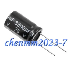10 piezas nuevo 25V3300Uf 16*25 mm 3300UF/25V #YT - Imagen 1 de 1