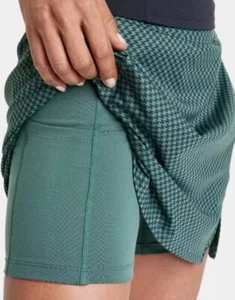 All In Motion Women's Knit Slit Skort Size 1X Dark Green - Picture 1 of 3