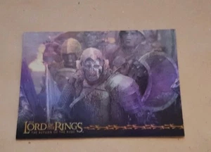 LOTR - THE RETURN OF THE KING - PRISMATIC FOIL CARD - #9 ORCS - NM - Picture 1 of 1