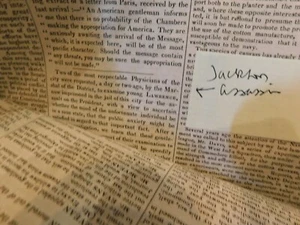 613 Andrew Jackson Assassination 40 issues Washington Newspapers Slavery Trade - Picture 1 of 11