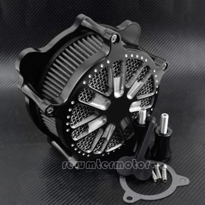 Spray Style Air Filter Air Cleaner Intake Fit For Harley Touring 08-16 Softail - Image 1 of 4