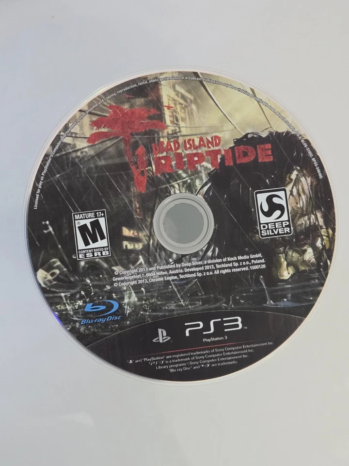 Dead Island: Riptide (Sony PlayStation 3, 2013) PS3 DISC ONLY - Image 1 of 1