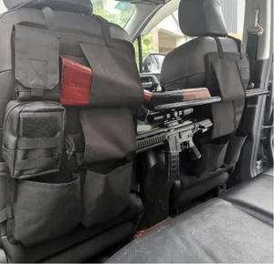 Truck Gun Rack Car Seat Back Organization Molle Panel Automotive Pickup Holder - Picture 1 of 5