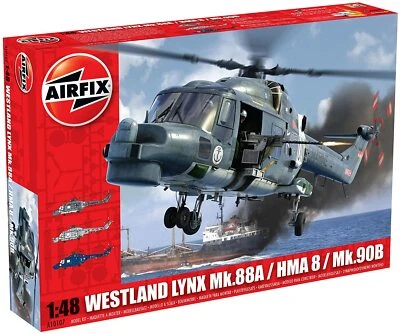 AIRFIX 1:48 KIT ELICOTTERO WESTLAND LYNX Mk. 88A / HMA 8 / Mk. 90B ART A10107 - Immagine 1 di 2
