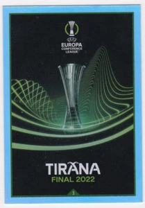 2021-22 Topps UEFA Match Attax Extra EUROPA CONFERENCE LEAGUE FINAL - Tirana CF3 - Picture 1 of 1