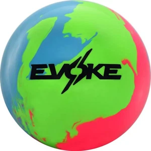 Motiv Evoke Solid PRE-DRILLED Deep Pink/Lime/Sky Bowling Ball - Picture 1 of 2