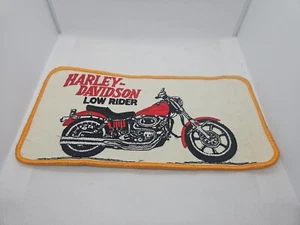 8-1/4 x 4 inch Harley Davidson Low Rider Patch - Picture 1 of 17