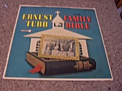 Ernest Tubb "Family Bible" DECCA LP DL 74397 - Image 1 of 4
