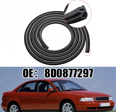 For VW Jetta Beetle Golf Passat Audi Sunproof Gasket Rubber Seal Strip 8D0877297 - Image 1 of 4