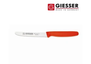 Giesser Messer SP Messer 11cm Welle rot Tomaten Tafel Tisch Obst Universalmesser - Bild 1 von 6