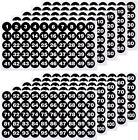 10 Sheets Number Stickers 5 Sets of 1-100 Vinyl Number Sticker Waterproof Labels