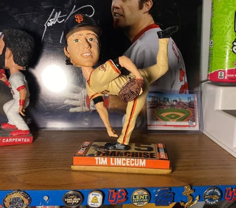 San Franciso Giants Tim Lincecum Bobblehead Cover