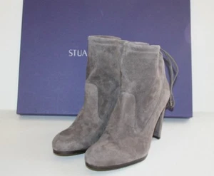 595 $ NEU Stuart Weitzman Stone HANDSCHUH Wildleder-Booties 40/10 Perfektion LONDRA - Bild 1 von 11