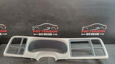 1999 GMC SIERRA 1500 DASH SPEEDOMETER INSTRUMENT CLUSTER BEZEL TRIM - Image 1 of 4