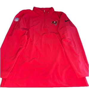 Chaqueta cortavientos Nike NFL Tampa Bay Buccaneers Bucs 1/4 cremallera DV6712-687 grande - Imagen 1 de 9