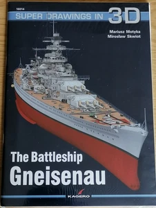 The Battleship Gneisenau - Kagero Super Drawings in 3D - Bild 1 von 1