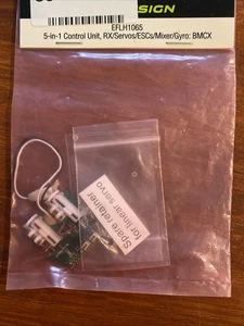 5-in-1 Control Unit,RX/Servos/ESCs/Mixer/Gyro Blade MCX Helicopter EFLH1065 New - Picture 1 of 4