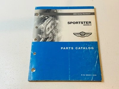OEM Genuine Factory Original Harley Davidson 2003 Sportster Parts Manual Catalog - Image 1 of 4