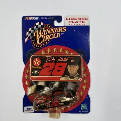 Winners Circle Ricky Rudd #28 Havoline mini license plate NEW NASCAR car Hasbro - Image 1 of 2