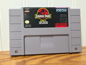 Jurassic Park Part 2: The Chaos Continues (Super Nintendo SNES) TESTED Refurb - Picture 1 of 10