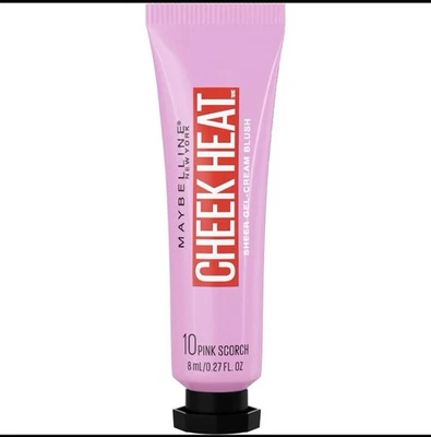 Maybelline Cheek Heat Gel-Cream Blush #10 Pink Scorch 0.27 fl. oz - Image 1 of 3