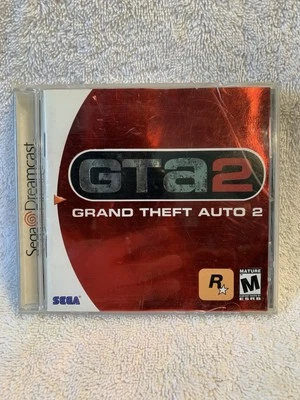 Grand Theft Auto 2 GTA 2 Sega Dreamcast Manual & Case/Inserts Only! Read! - Image 1 of 4