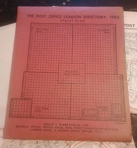 Kelly's London 1965 Street Plan. Central, Complete.  - Picture 1 of 10