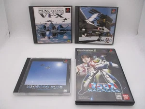 PS1 Macross VF-X VF-X2 Game Edition PS2 Super Dimension Fortress macross Japan - Picture 1 of 13
