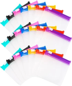 21 Stück Pillenbeutel, 21 Stück, schwarz, rot, pink, lila, blau, grün, orange  - Bild 1 von 7