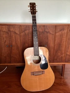 Vintage 1970s Penco A-12 6-String Acoustic Guitar Made In Japan By Hoshino Gaaki - Picture 1 of 24