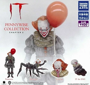 IT PENNYWISE COLLECTION CHAPTER 2 Full Set of 4 Capsule Gashapon Toys - Foto 1 di 1