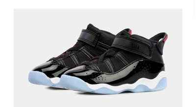 Jordan 6 кольца TD 'черный ребенка ясельного возраста обувь Размер 4C - Изображение 1 из 4