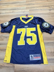 Maglia cucita Navy Midshipman #75 USN College Football BATTLEFIELD COLLECTION S - Foto 1 di 4