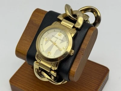 Watch Michael Kors MK Runway Twist Gold Plated  Women’s Watch MK-3161 - Image 1 of 4